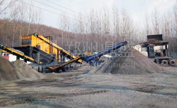 移動式礦石破碎機